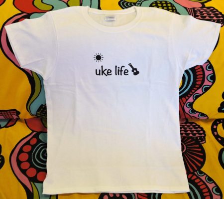 Uke Life Girls White Tee
