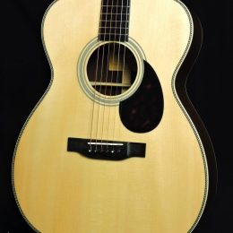 EASTMAN E20OM ADIRONDACK SPRUCE TOP ACOUSTIC ORCHESTRA MODEL GUITAR WITH CASE