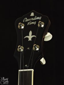 Recording King RK-R36-BR Front Headstock Close
