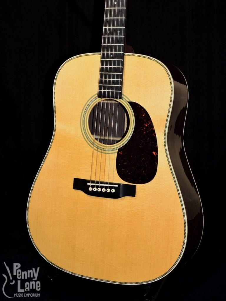 MARTIN HD-28 ACOUSTIC DREADNOUGHT GUITAR WITH CASE | Penny Lane Emporium