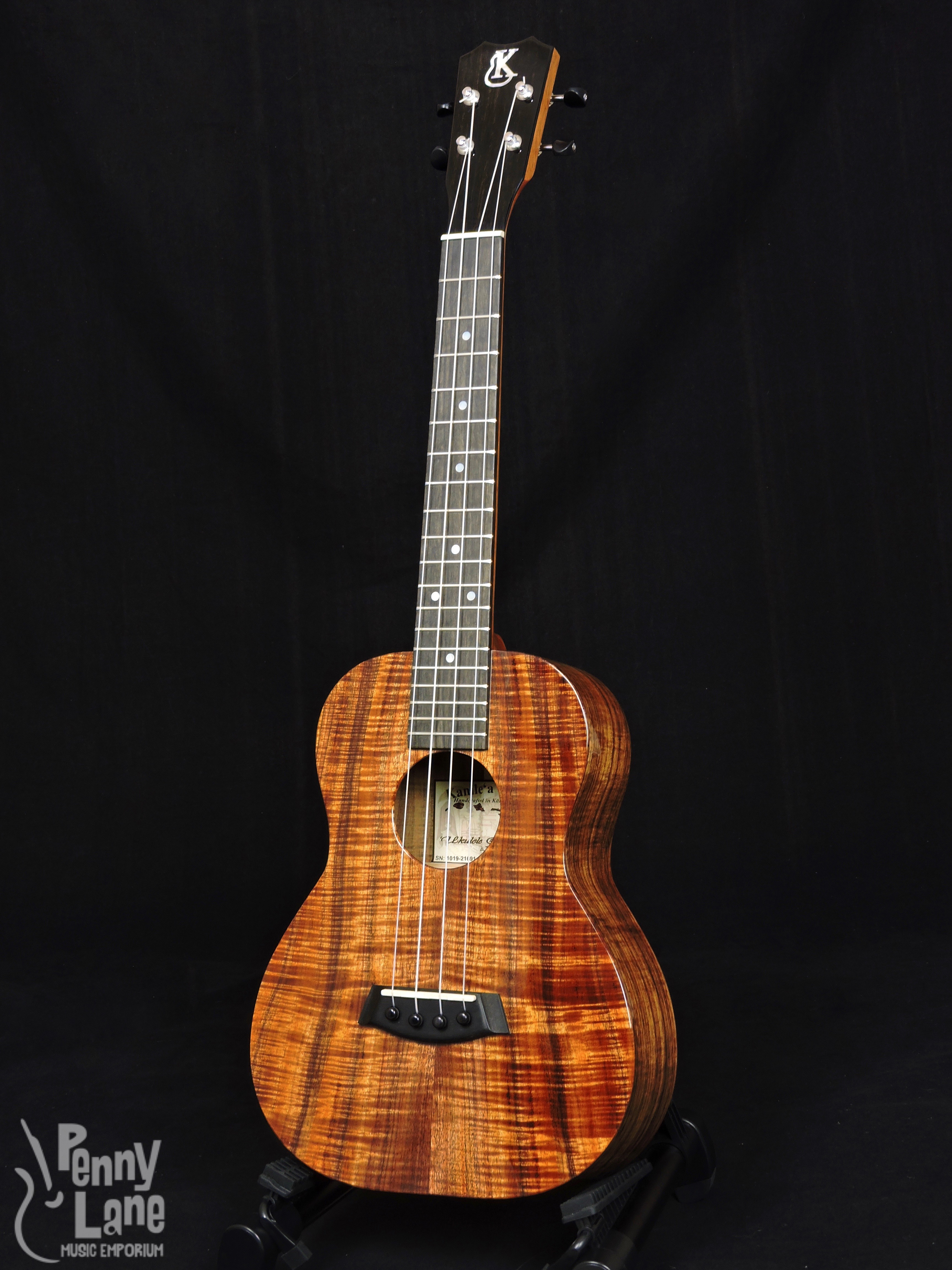 KANILEA KANILE'A K1 T TRUR PREMIUM G HAWAIIAN KOA TENOR UKULELE WITH