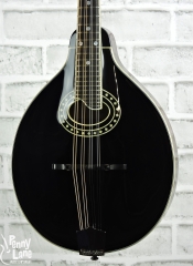 EASTMAN MD404 BLACKTOP A STYLE OVAL-HOLE MANDOLIN WITH CASE