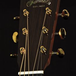 Martin D-18 Modern Deluxe Front Headstock Close-1