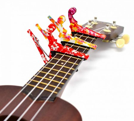 Guitar Capo,Acoustic Guitar, Electric Guitar Capo- Banjo and,for  Acoustic,Ukulele, Mandolin, Bass, Picks Black Single Handed Capo