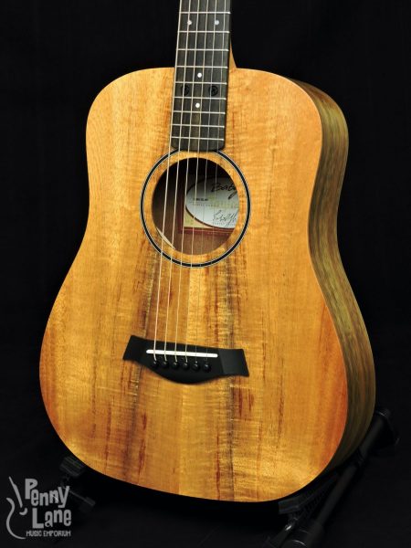 TAYLOR BTE-KOA BABY TAYLOR ACOUSTIC ELECTRIC TRAVEL DREADNOUGHT GUITAR WITH GIG BAG - FLOOR MODEL