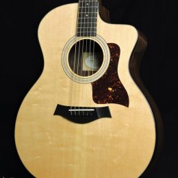 TAYLOR 214CE PLUS GLOSS ACOUSTIC ELECTRIC GRAND AUDITORIUM GUITAR WITH CASE