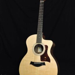 TAYLOR 214CE PLUS GLOSS ACOUSTIC ELECTRIC GRAND AUDITORIUM GUITAR WITH CASE