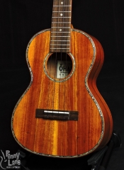 OHANA TK-350G SOLID HAWAIIAN KOA TENOR UKULELE WITH CASE – FLOOR MODEL