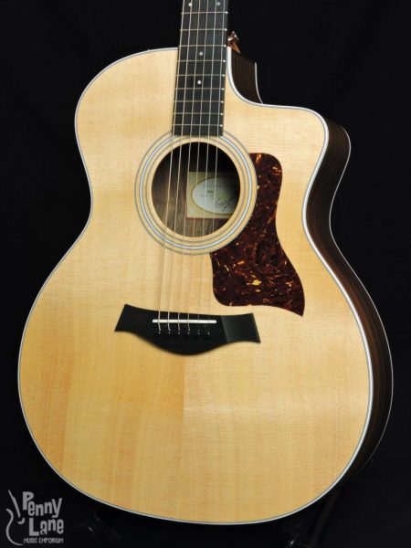 TAYLOR 214CE ACOUSTIC ELECTRIC GRAND AUDITORIUM GUITAR WITH GIG BAG