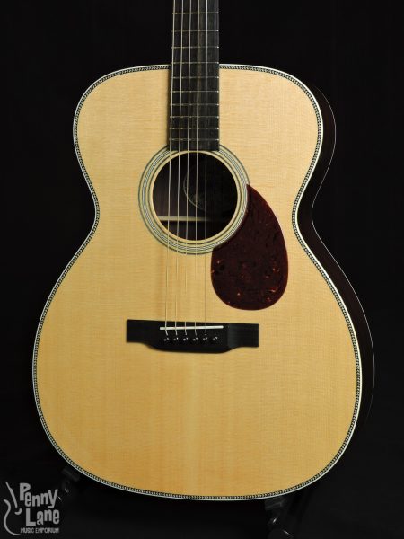 Collings OM2H Floral Front Close