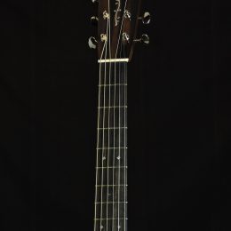 Collings OM2H Floral Front Headstock
