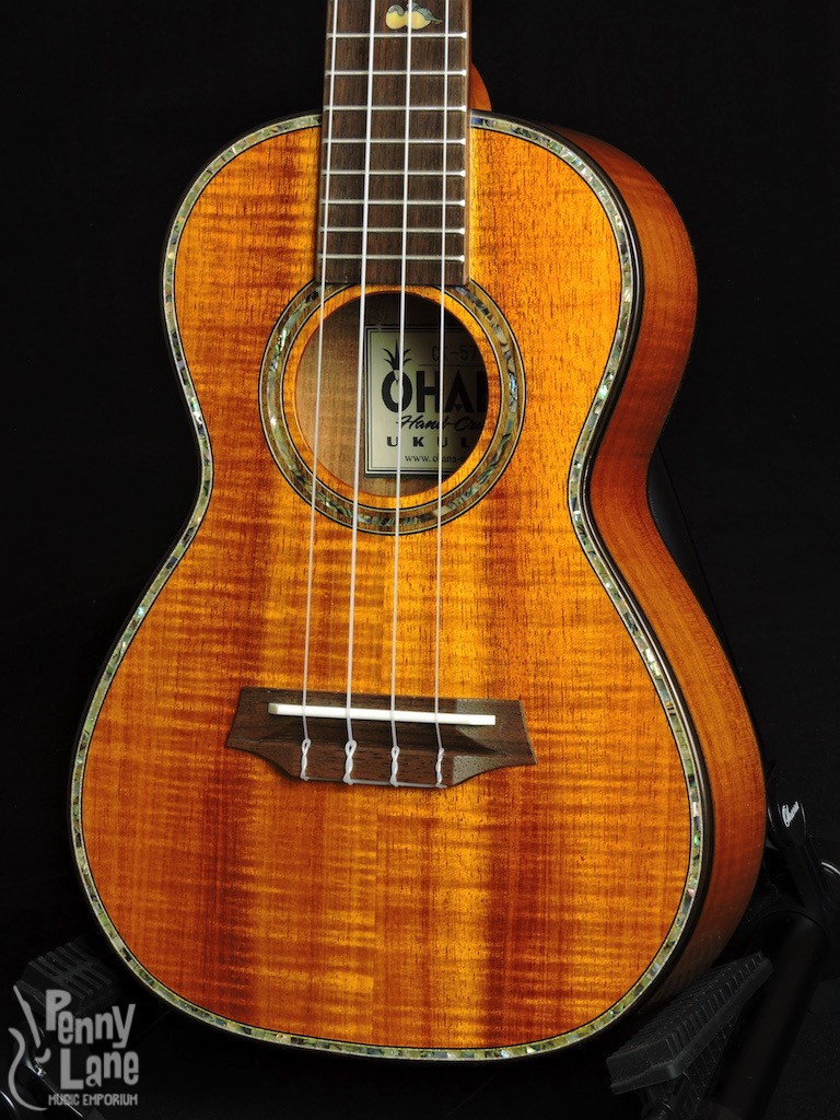 OHANA CK-570G LIMITED EDITION SELECT HAWAIIAN KOA CONCERT UKULELE
