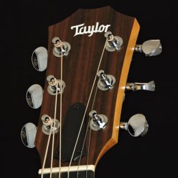Taylor GS Mini Rosewood Front Headstock Close