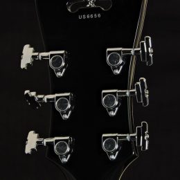 D'Anelico DAPEXL1SBBKCT Back Headstock Close