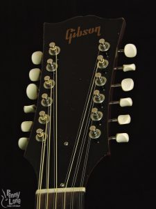Gibson B-25-12 Front Headstock Close