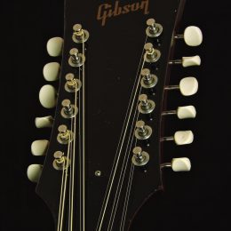 Gibson B-25-12 Front Headstock Close