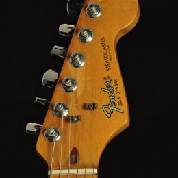 Fender Dan Smith Stratocaster Front Headstock Close