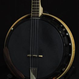 Nechville Custom Plectrum Banjo Front Close