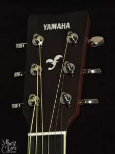Yamaha FG-TA BS Front Headstock Close
