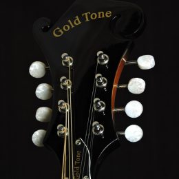 Gold Tone GM-35 Front Headstock Close