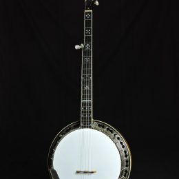 STELLING SUNFLOWER 5-STRING RESONATOR BANJO WITH CASE - USED 1997