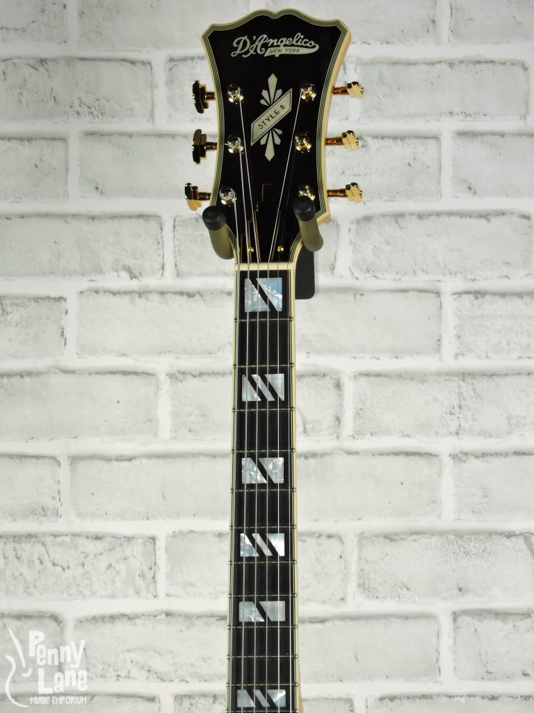 D’ANGELICO EXCEL STYLE B ACOUSTIC ELECTRIC ARCHTOP GUITAR WITH CASE