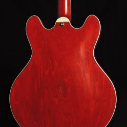 EASTMAN T64/V-RD ANTIQUE RED ELECTRIC THIN-LINE HOLLOW-BODY GUITAR WITH CASE
