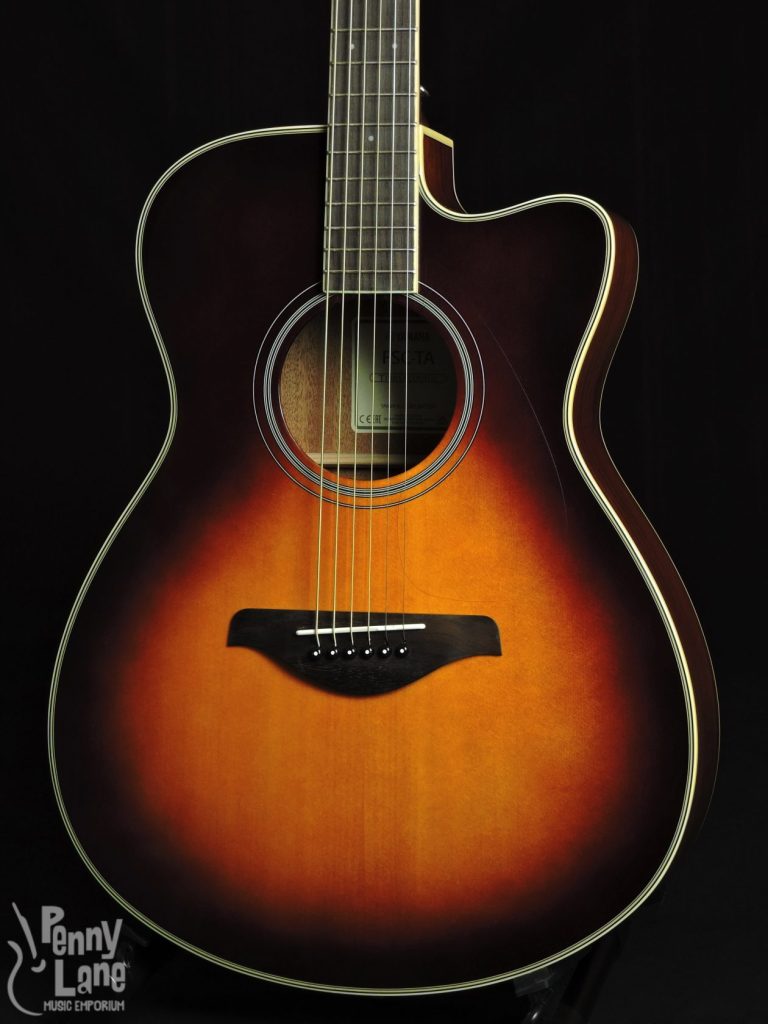 YAMAHA FSC-TA SB TRANSACOUSTIC ACOUSTIC ELECTRIC CONCERT GUITAR