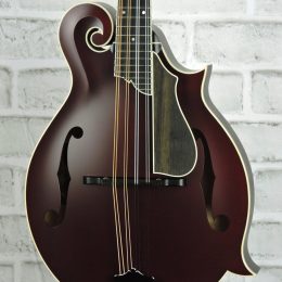 Collings MF Deluxe Merlot Front Close