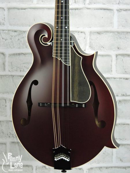 Collings MF Deluxe Merlot Front Close