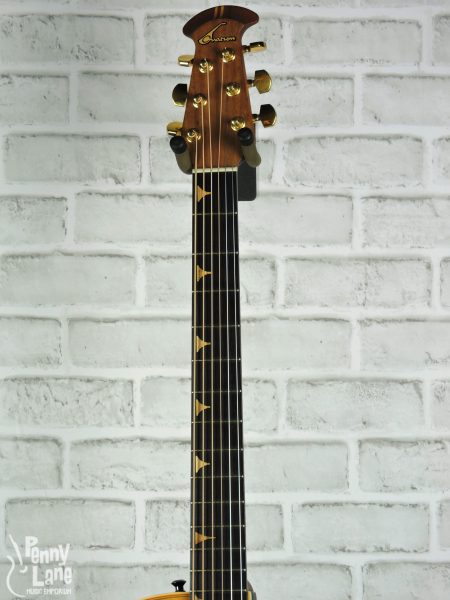 OVATION DS768-4 ACOUSTIC ELECTRIC BARITONE GUITAR WITH CASE – USED