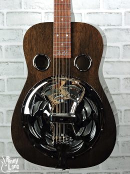 BEARD JERRY DOUGLAS BLACK BEARD ACOUSTIC ELECTRIC RESONATOR GUITAR WITH CASE