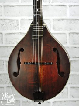 EASTMAN MD305L LEFT-HANDED A-STYLE MANDOLIN WITH GIG BAG - USED 2020