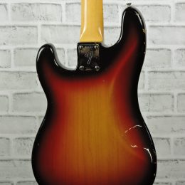 Fender Percision Fretless Bass Back Close