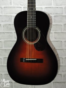 EASTMAN E1P-DLX-SB ACOUSTIC ELECTRIC PARLOR GUITAR WITH GIG BAG