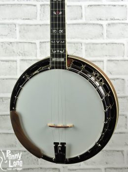 GOLD TONE OB-BELA BLUEGRASS HEART BELA FLECK SIGNATURE 5-STRING RESONATOR BANJO WITH CASE - BLEMISHED