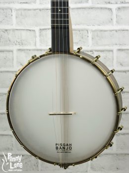 PISGAH ROSCOE 5-STRING 12" OPEN BACK BANJO WITH GIG BAG