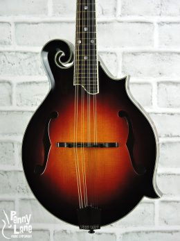 EASTMAN MD515/TV WIDE NECK VINTAGE SUNBURST F-STYLE MANDOLIN WITH CASE
