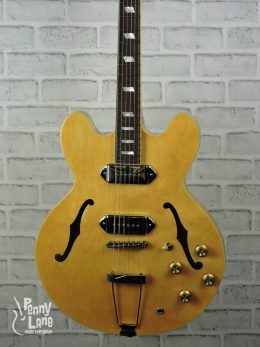 EPIPHONE CASINO ELECTRIC HOLLOWBODY GUITAR WITH CASE - USED 2024