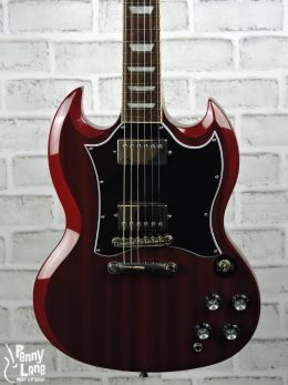 EPIPHONE SG STANDARD RED SOLID BODY ELECTRIC GUITAR - USED 2023