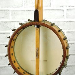 Wurlitzer tenor banjo body back