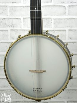 PISGAH WOODCHUCK 5-STRING 12" OPEN BACK BANJO WITH GIG BAG